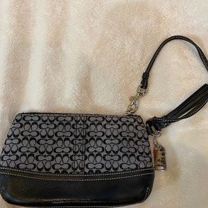 Coach Signature Wristlet